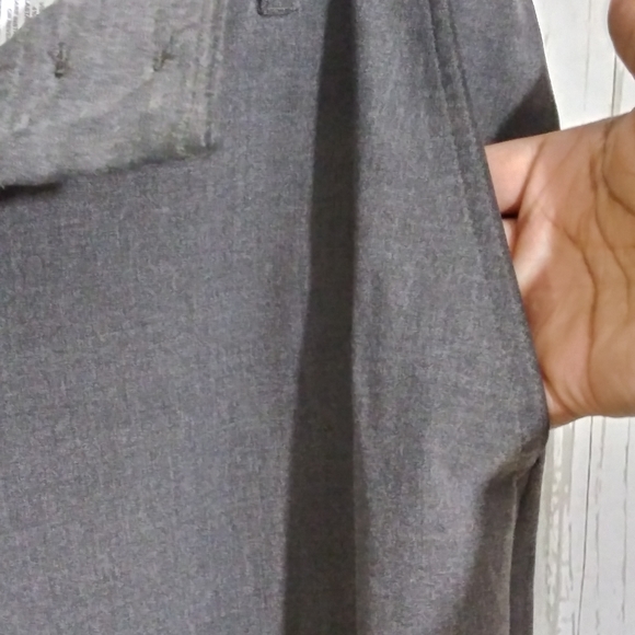 Michael Kors light gray slacks sz 10 - Picture 8 of 9